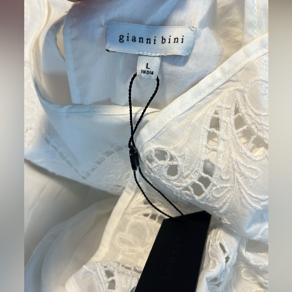 NWT, Gianni Bini,Romantic,Exquisite Dress,Layered,Full Skirt,Soft Cotton,Size L - Picture 11 of 14